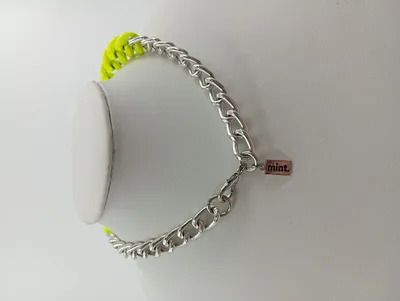 Mint Gliederkette Kunststoff Gelb 20 cm Modern Party Halskette Damen