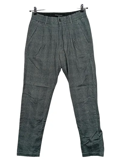 DRYKORN Damen Stoffhose Grau Kariert Business Gr. 42
