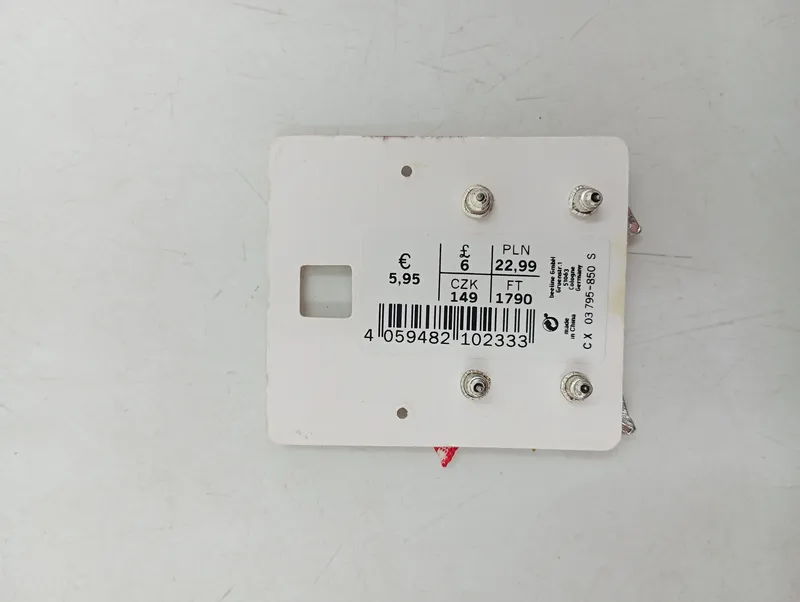 I AM Ohrstecker Herz mit Schleife Rot Kariert Romantisch Damen 2