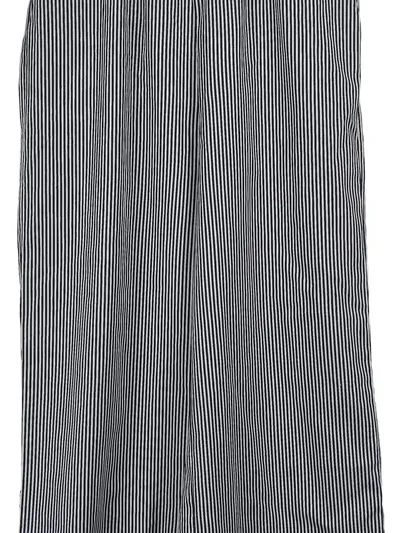 CIDER Stoffhose Damen Gr. S Blau Gestreift Casual Weites Bein Sommer Hose