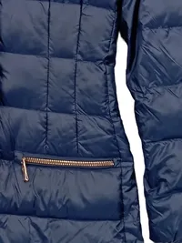 Emporio Armani Damen Steppjacke Gr. 36 Blau Sportlich Daunenmantel 5