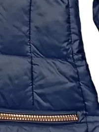 Emporio Armani Damen Steppjacke Gr. 36 Blau Sportlich Daunenmantel 6