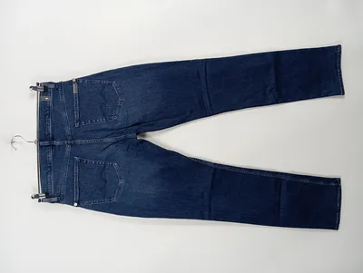 7 For All Mankind Damen Jeans Straight Leg Standard Blau Gr. 40 W31 L33 Kaschmir