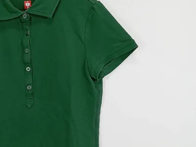 Engelbert Strauss Damen Poloshirt Gr. S Grün Casual Kurzarm