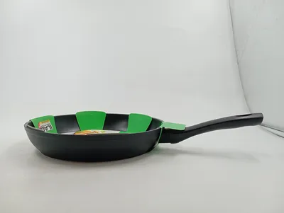VIVESS Bratpfanne Geschmiedet Aluminium 28 cm Induktion Antihaft Schwarz
