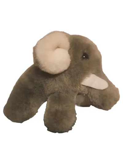 Althans Club Elefant Kuscheltier Plüschtier Stofftier Grau 13cm