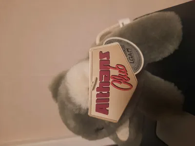 Althans Club Elefant Kuscheltier Plüschtier Stofftier Grau 13cm