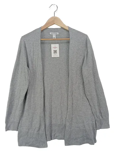 AMAZON Strickjacke Damen Grau Gr. 38/M Langarm Basic