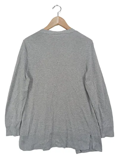 AMAZON Strickjacke Damen Grau Gr. 38/M Langarm Basic