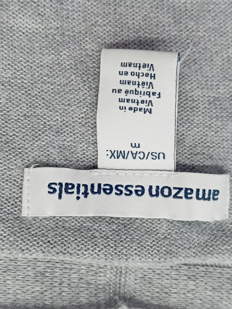 AMAZON Strickjacke Damen Grau Gr. 38/M Langarm Basic 3