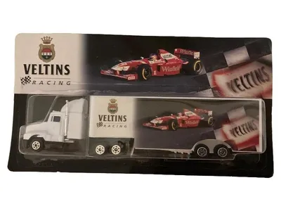 Veltins Sattelzug Formel 1 Modell LKW weiß 3x18cm Sammlerstück