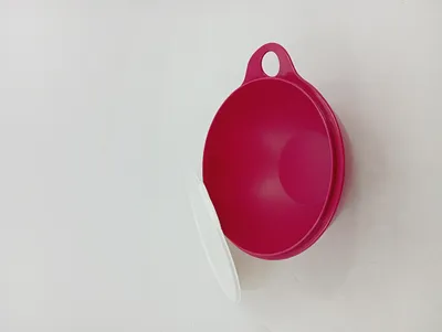 Tupperware Rührschüssel 2, 75L Pink Kunststoff Schüssel mit Deckel
