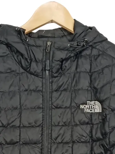 The North Face Steppjacke Herren Schwarz Gr. 48/M Outdoor Kapuze Gesteppt