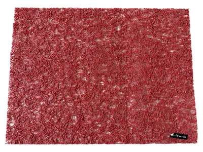 Chilewich Platzset Modern Rot Strukturmuster 56x36 cm