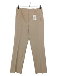Atelier Goldner Schnitt Damen Anzughose Business Hose Beige Gr. 44 1