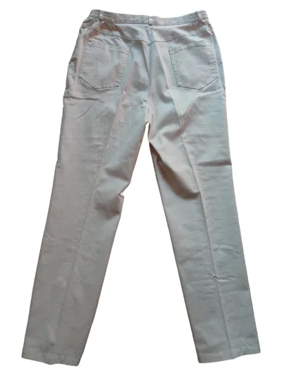 Fair Lady Damen Jeans Regular Fit Größe 44 Beige Casual