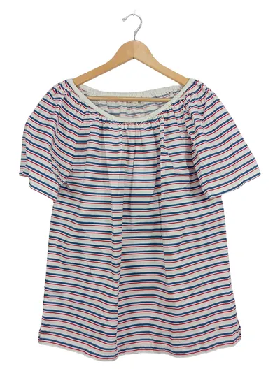 BASEFIELD Damen T-Shirt XL Gestreift Mehrfarbig Casual