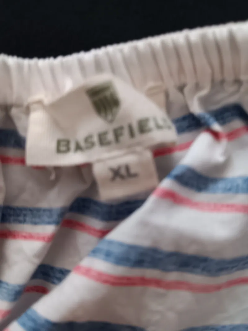 BASEFIELD Damen T-Shirt XL Gestreift Mehrfarbig Casual 6