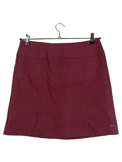 s.Oliver Damen A-Linienrock Gr. 36/S Bordeaux Rot Minirock