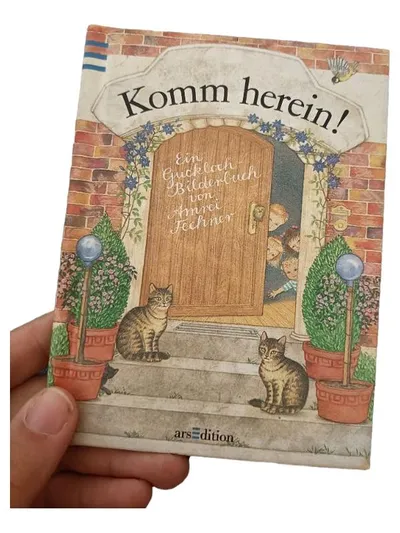 arsEdition Komm herein! Guckloch Bilderbuch Amrei Fechner Kinderbuch