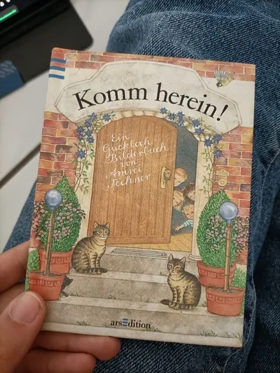 arsEdition Komm herein! Guckloch Bilderbuch Amrei Fechner Kinderbuch