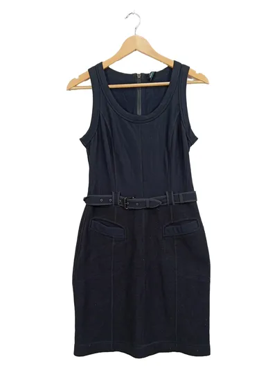 Marc Cain Sports Damen Sportkleid Gr. 38/M Schwarz sportlich
