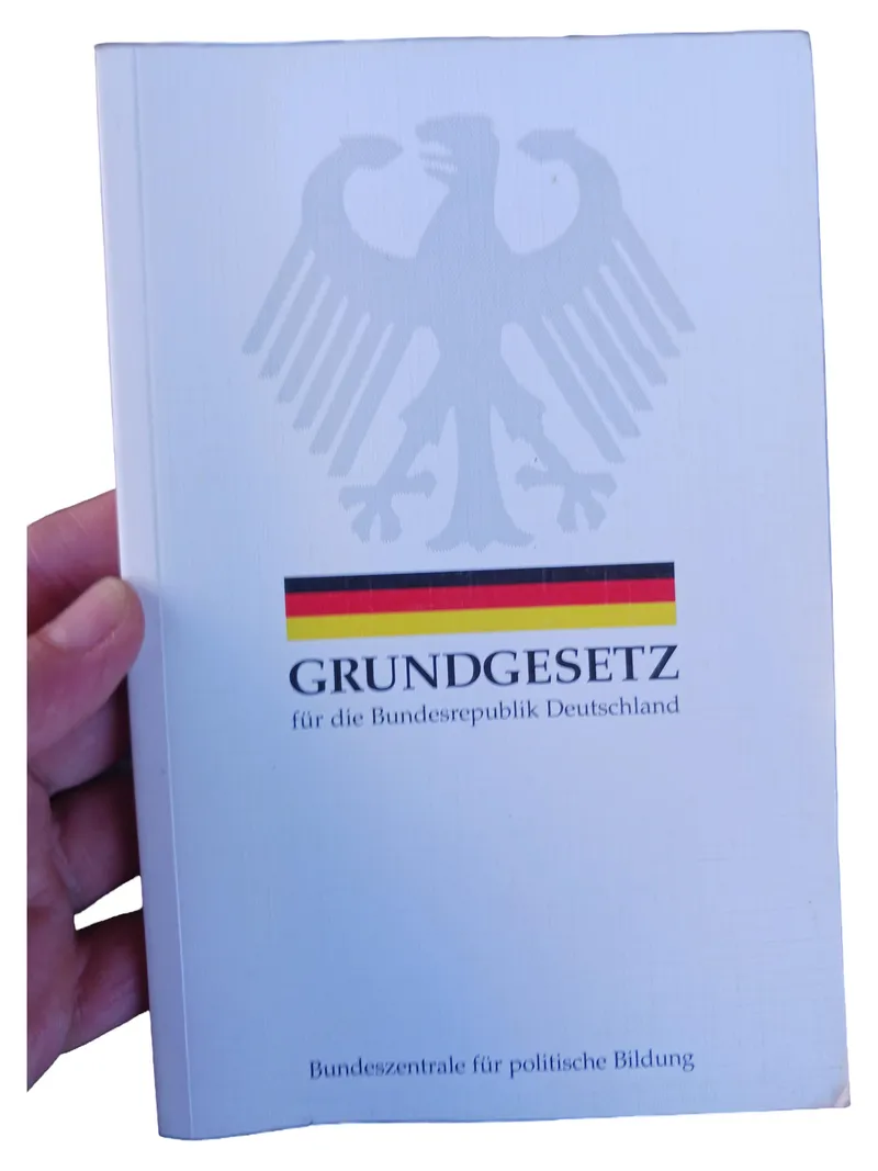 Grundgesetz für die Bundesrepublik Deutschland BpB Verfassung Gesetzbuch 1
