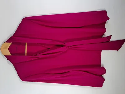 Marc Cain Damen Bluse Pink mit Schleife Gr. N3 38 M