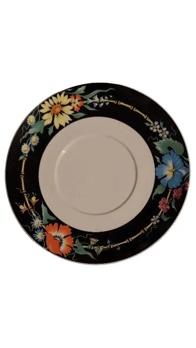 Villeroy & Boch Xenia Unterteller Blumenmuster Mehrfarbig Porzellan 17,5 cm