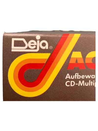 Deja Acryplus 9 CD-Rohlinge Aufbewahrung Transparent