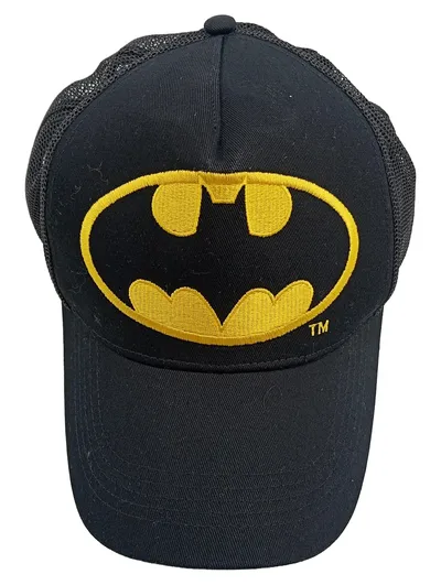 DC Comics Fan Basecap Batman Logo Schwarz Kappe Mütze Herren