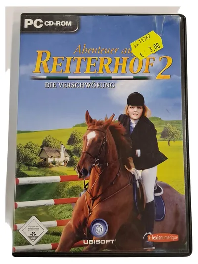 Abenteuer auf dem Reiterhof 2 Die Verschwörung PC CD-ROM Ubisoft Pferdespiel