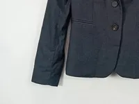 Mango Blazer Damen Grau Meliert Business Jacke Gr. 36/S Polyester Büro 4