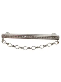 Thomas Sabo Charm Club Brosche Silber Elegant Strasssteine 4,5cm 1