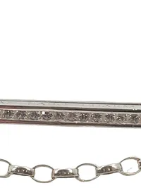 Thomas Sabo Charm Club Brosche Silber Elegant Strasssteine 4,5cm 2