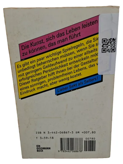 Ohne Moos was los - Bodo Reich Goldmann Selbsthilfebuch Ratgeber