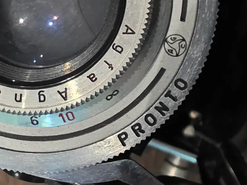 Agfa Agnar Pronto Sofortbildkamera Schwarz Uni 3