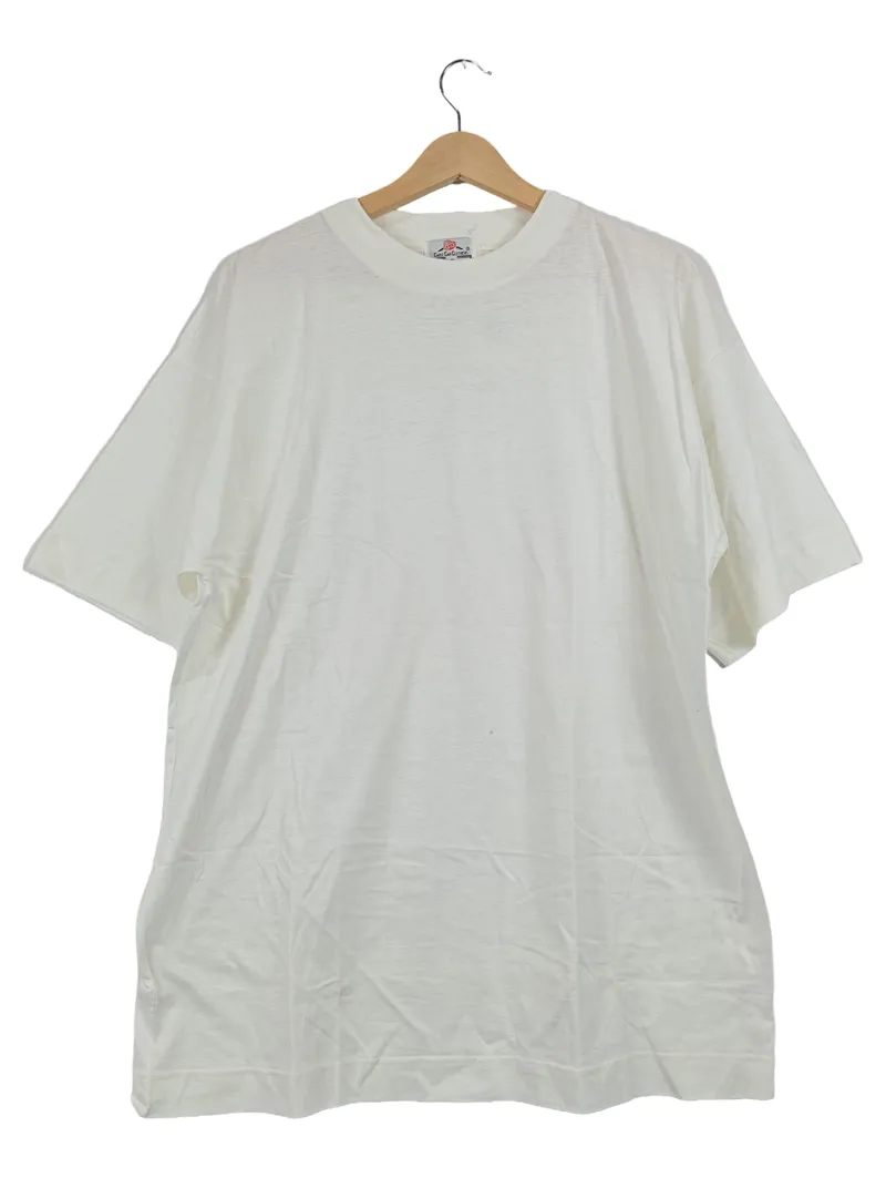 Cable Car Clothiers Herren T-Shirt Casual Weiß Gr. 52;XL Baumwolle 1