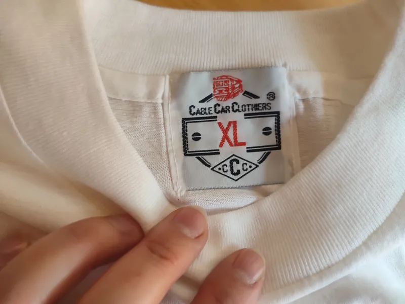 Cable Car Clothiers Herren T-Shirt Casual Weiß Gr. 52;XL Baumwolle 2
