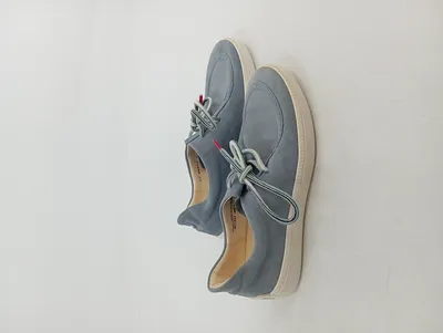Think! Damen Schnürschuhe Halbschuhe Blau Leder Gr. 38 Casual