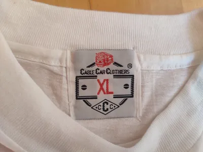 Cable Car Clothiers Herren T-Shirt weiß XL Casual Basic