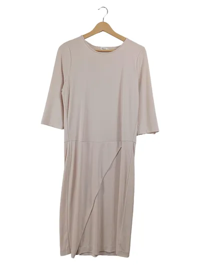 Filippa K Etuikleid Damen Beige Gr. 40 L Midikleid Business