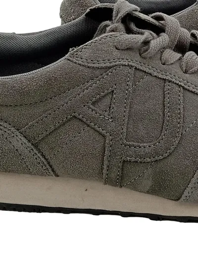 Armani Jeans Herren Sneaker Low Grau Größe 46 Casual