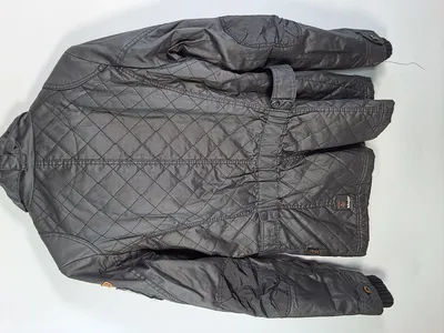 Khujo Damen Steppjacke Übergangsjacke Schwarz Gr. 40 L Casual