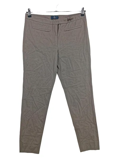 Fay Damen Stoffhose Chino Braun Gr. 46, 40 Klassisch Baumwolle
