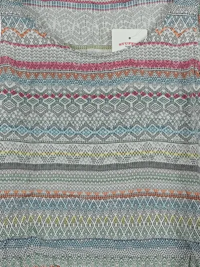 Q/S designed by Damen Tanktop Gr. 38 M Ethno-Muster Modal Mehrfarbig Casual