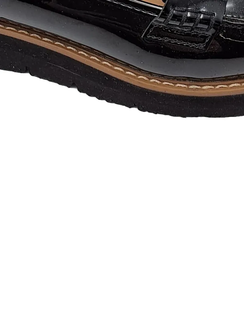 Anna Field Loafer Slipper Damen Quasten Business Klassisch Schwarz Gr. 39 3