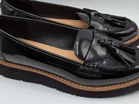 Anna Field Loafer Slipper Damen Quasten Business Klassisch Schwarz Gr. 39 4