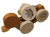 Bieco Holz Tier Nachziehspielzeug Baby Kleinkind Schnur ab 12 Monate 1