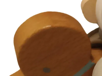 Bieco Holz Tier Nachziehspielzeug Baby Kleinkind Schnur ab 12 Monate